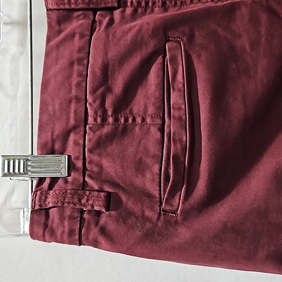 J.Crew, Sammie, Pants Sz 27, Cotton, Slacks, Dress Casual,Burgundy, Maroon - Picture 13 of 14
